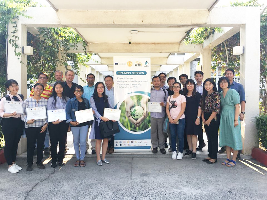 Project Design: Writing a Scientific Proposal (WP3, 2/5) Training Session at Thammasat University, Bangkok, Thailand, March 25th – 30th, 2019