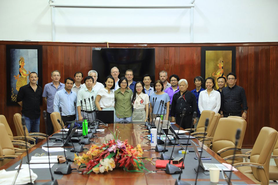 Project Management Board (PMB) meeting at 18th month, NUM, Phnom Penh Cambodia, 10th July 2019 (WP8)